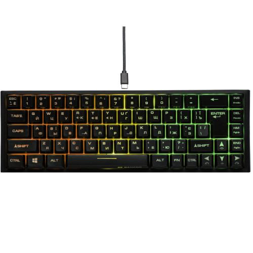 Simsiz oyun klaviaturası 2E Gaming KG360 RGB 68 Key WL